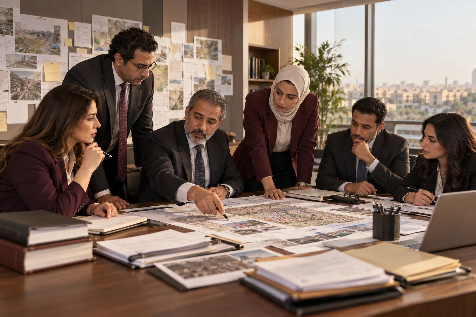 فريق مدار متعدد التخصصات يعمل على خريطة ملف قانوني واحد