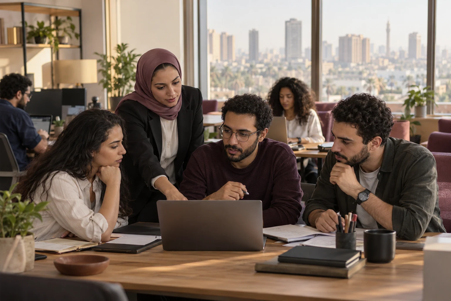 قطاع التقنية والشركات الناشئة في مصر